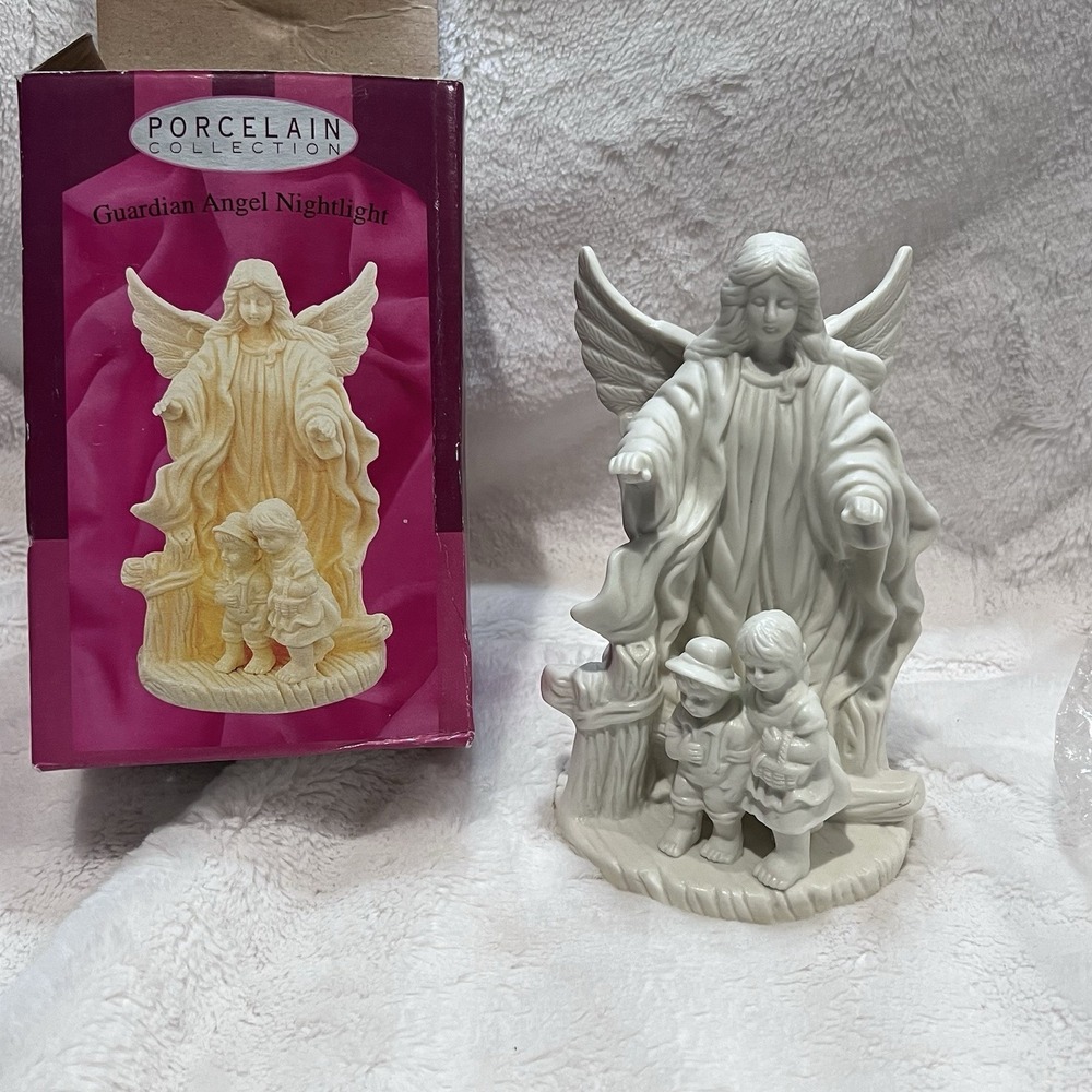 Vintage Lincolnshire Guardian Angel Nightlight - No Light - Figure Only in EC‎